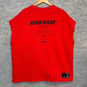 Ben Taverniti Unravel Project Cut Off Sweatshirt Shirt Men Small Oversized Italy